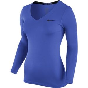 NWT Nike Pro Core Fitted Long-Sleeve Womens Shirt